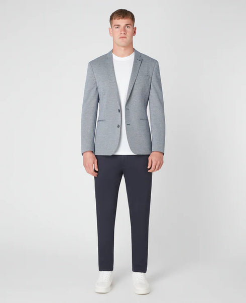Remus Uomo Nico Dj Blazer Jacket Navy Check